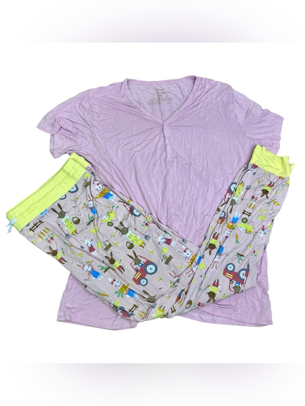 Little Sleepies Easter Bunny Set Women’s Size Large